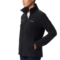 Columbia Women's Fast Trek™ II Fleece Jacket Black 2 Columbia Women's Fast Trek™ II Fleece Jacket Black -Sports Clothing Store 1465351 010 a1 presethigh res jpeg 300 dpi