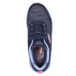 Skechers Women's D'Lux Walkers Navy / Multi -Sports Clothing Store 149336 nvmt b large