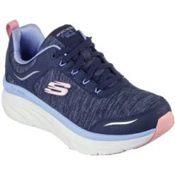Skechers Women's D'Lux Walkers Navy / Multi -Sports Clothing Store 149336 nvmt large
