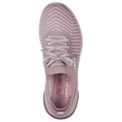 Skechers Women's Glide Step Sport Level Up Trainers Mauve -Sports Clothing Store 149553 mve b large