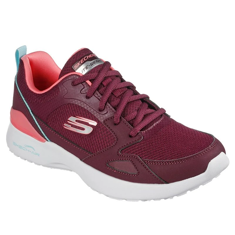 Skechers Women's Skech-Air Dynamic Carefree Way Trainers Burgundy / Pink Skechers Women's Skech-Air Dynamic Carefree Way Trainers Burgundy / Pink -Sports Clothing Store 149663 bupk large