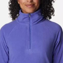 Columbia Women's Glacial™ IV Half Zip Fleece Purple Lotus -Sports Clothing Store 1802201546 4