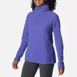 Columbia Women's Glacial™ IV Half Zip Fleece Purple Lotus