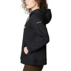 Columbia Women's Logo Hoodie Black -Sports Clothing Store 1895751 012 a1