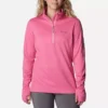 Columbia Women's Park View™ Half Zip Fleece Wild Geranium Heather