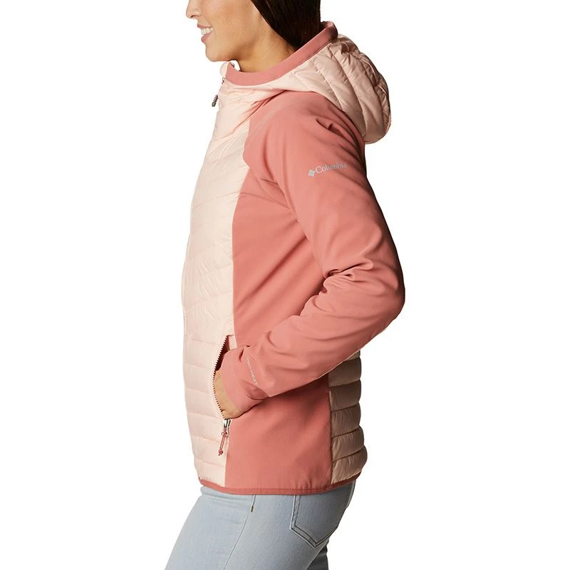 Columbia Women's Powder Lite™ Hybrid Hooded Jacket Peach Blossom / Dark Coral Columbia Women's Powder Lite™ Hybrid Hooded Jacket Peach Blossom / Dark Coral -Sports Clothing Store 2007761 890 a1 presethigh res jpeg 300 dpi