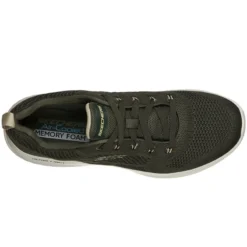 Skechers Men's Bounder Rinset Trainers Olive -Sports Clothing Store 232068 olv b large