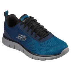 Skechers Men's Track - Ripkent Runners Navy / Black -Sports Clothing Store 232399 nvbl large