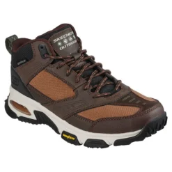 Skechers Men's Skech-Air Envoy - Bulldozer Walking Shoe Brown -Sports Clothing Store 237215 brn large