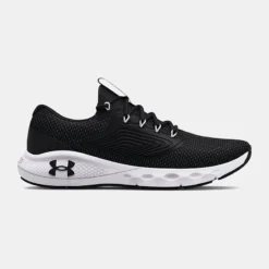 Under Armour Men's Charged Vantage 2 Running Shoes Black / Black / White