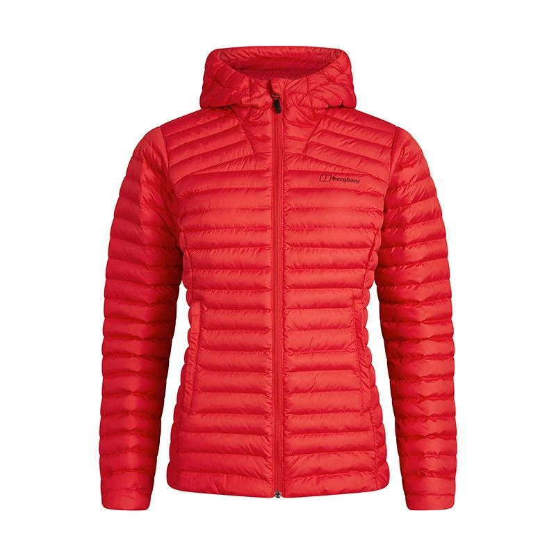 Berghaus Women's Nula Micro Jacket With Hood Goji Berry Berghaus Women's Nula Micro Jacket With Hood Goji Berry -Sports Clothing Store 4 a000780gw2 y1