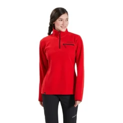 Berghaus Women's Prism 2.0 Micro Fleece Half Zip Goji Berry