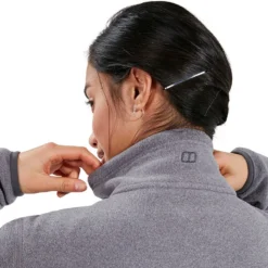 Berghaus Women's Prism 2.0 Micro InterActive Fleece Jacket Harbour Mist / Grey -Sports Clothing Store 4 a001062dq1 w1