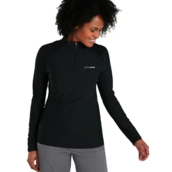 Berghaus Women's 24/7 Half Zip Black