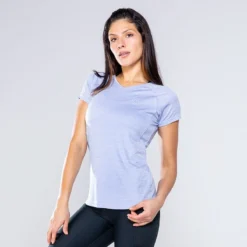 Women's Madison V-Neck T-Shirt Blue