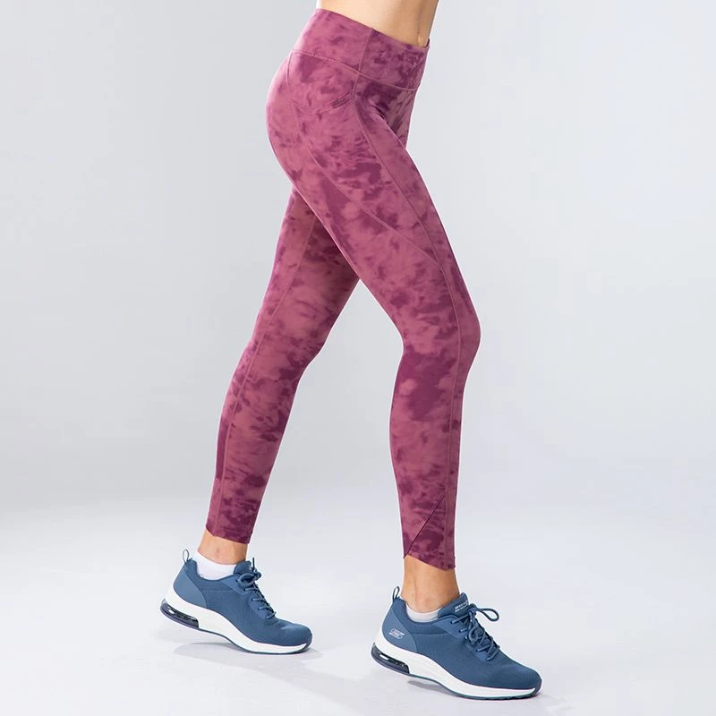 Women's Kora 7/8 Leggings Purple / Silver Women's Kora 7/8 Leggings Purple / Silver -Sports Clothing Store 4t5a0366