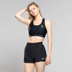 Women's Selena Athletic Shorts Black -Sports Clothing Store 4t5a6298