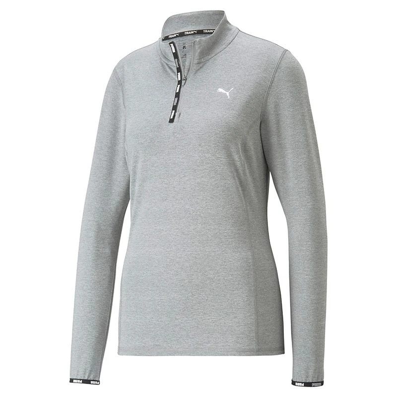 Puma Women's Strong Quarter Zip Top Griffin Heather Puma Women's Strong Quarter Zip Top Griffin Heather -Sports Clothing Store 522370 07
