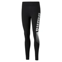 Puma Women's Essentials Graphic Leggings Puma Black -Sports Clothing Store 586875 01