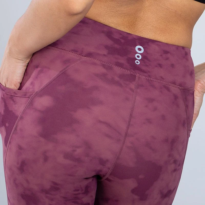 Women's Kora 7/8 Leggings Purple / Silver Women's Kora 7/8 Leggings Purple / Silver -Sports Clothing Store am3a0142