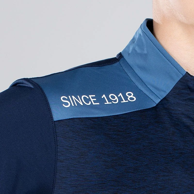 Men's Zack Brushed Half Zip Top Marine / Blue Men's Zack Brushed Half Zip Top Marine / Blue -Sports Clothing Store am3a0334