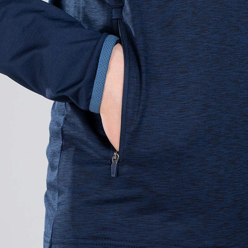 Men's Zack Brushed Half Zip Top Marine / Blue Men's Zack Brushed Half Zip Top Marine / Blue -Sports Clothing Store am3a0337