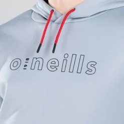 Men's Cody Hybrid Pullover Hoodie Grey / Black / Red 3 Men's Cody Hybrid Pullover Hoodie Grey / Black / Red -Sports Clothing Store am3a0417