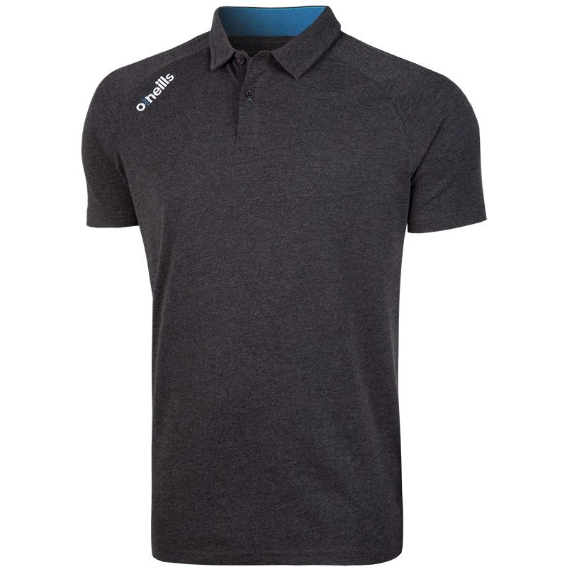 Men's Aspen Polo Marl Black / Sky Men's Aspen Polo Marl Black / Sky -Sports Clothing Store aspen 05 polo marl blk sky trims 1