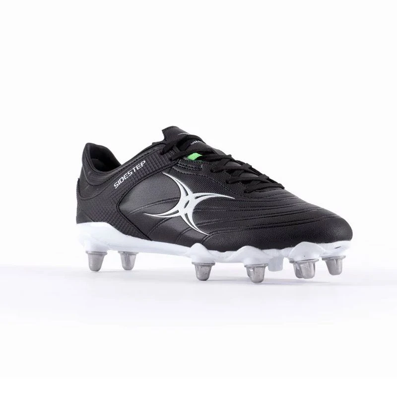 Gilbert Men's Sidestep X15 8 Stud Boots Black Gilbert Men's Sidestep X15 8 Stud Boots Black -Sports Clothing Store gilbert boots 1
