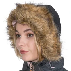 Trespass Women's Nadina Jacket Black -Sports Clothing Store nadina fajkcan20002 blk m03 1