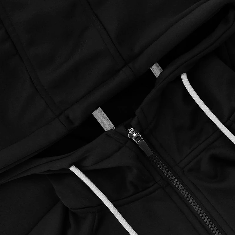 Men's Nathan Technical Fleece Full Zip Top Black / Silver Men's Nathan Technical Fleece Full Zip Top Black / Silver -Sports Clothing Store nath 012 0 gen bksvxx adlt p5 1