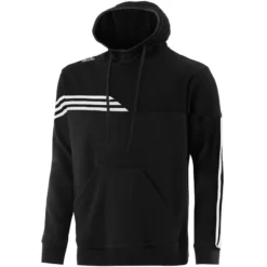 Sports Clothing Store 29 Men's Nevis Fleece Overhead Hoodie Black / White
