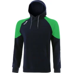 Sports Clothing Store 41 Men's Oslo Fleece Pullover Hoodie Marine / Green / White