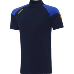 Men's Oslo Polo Shirt Marine / Royal / Amber