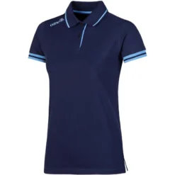 Women's Portugal Cotton Polo Shirt Marine / Sky