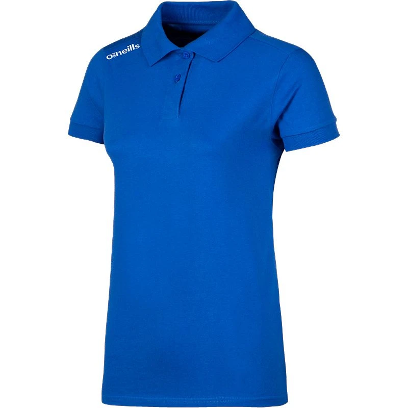 Women's Portugal Cotton Polo Shirt Royal Women's Portugal Cotton Polo Shirt Royal -Sports Clothing Store portugal cotton polo uk roy wmns 1 1