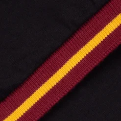 Women's Portugal Cotton Polo Shirt Black / Maroon / Amber -Sports Clothing Store portugal cotton polo unisex blk maroon amb 5 2