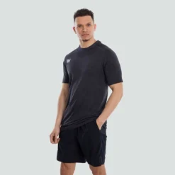 Canterbury Men's Seamless T-Shirt Blackend Marl -Sports Clothing Store q a004790y62 d
