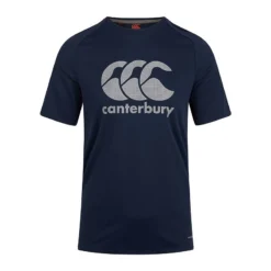 Canterbury Men's Core Vapodri Large Logo T-Shirt Navy