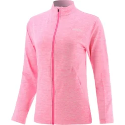 Women's Reece Full Zip Fleece Jacket Pink 3 Women's Reece Full Zip Fleece Jacket Pink -Sports Clothing Store reec 022 0 gen pkxxxx wmns p1