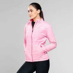 Women's Reece Full Zip Fleece Jacket Pink