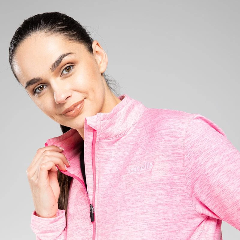 Women's Reece Full Zip Fleece Jacket Pink Women's Reece Full Zip Fleece Jacket Pink -Sports Clothing Store renee 022 fz pink 3