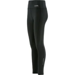 Women's Riley Full Length Leggings Black 2 Women's Riley Full Length Leggings Black -Sports Clothing Store riley40 full length tight blk silver 1 1