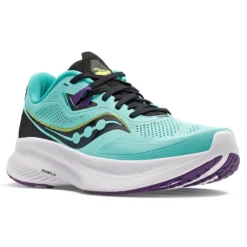 Saucony Women's Guide 15 Running Shoes Cool Mint / Acid -Sports Clothing Store s1068426 5