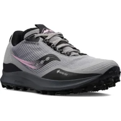 Saucony Women's Peregrine 12 GTX Alloy / Quartz 4 Saucony Women's Peregrine 12 GTX Alloy / Quartz -Sports Clothing Store s10740 15 5
