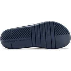 Under Armour Core PTH Sliders Academy / Academy / White -Sports Clothing Store s7.3021286 400 sole