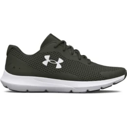 Under Armour Men's Surge 3 Running Shoes Baroque Green / White