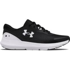 Under Armour Women's Surge 3 Running Shoes Black / White