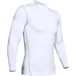 Under Armour Men's UA ColdGear® Armour Compression Mock Baselayer White / Steel 5 Under Armour Men's UA ColdGear® Armour Compression Mock Baselayer White / Steel -Sports Clothing Store s7.ps1265648 100 hf