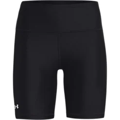 Under Armour Women's HeatGear® Armour Bike Shorts Black / White -Sports Clothing Store s7.ps1360939 001 hf